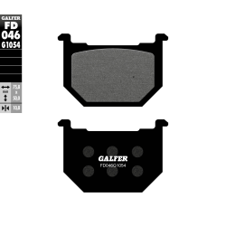 GALFER KLOCKI HAMULCOWE KH51 SUZUKI GN/GS/GSX PRZÓD