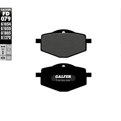 GALFER KLOCKI HAMULCOWE KH101