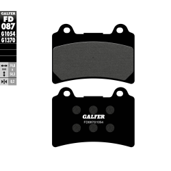 GALFER KLOCKI HAMULCOWE KH123