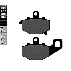 GALFER KLOCKI HAMULCOWE KH192 KAWASAKI TYŁ KAWASAKI ER6/ZX6R/ZX9R/ZX10R '04-'10/Z1000/Z750/VERSYS 650 '06-'14
