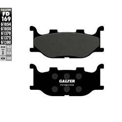 GALFER KLOCKI HAMULCOWE KH199 (PRZÓD) PÓŁMETALICZNE YAMAHA FZ6 '04-'06