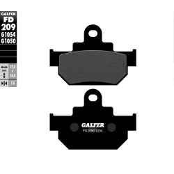 GALFER KLOCKI HAMULCOWE KH106 SUZUKI (GRUBOŚĆ 7MM) PÓŁMETALICZNE