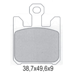 GALFER KLOCKI HAMULCOWE KH369/4 PÓŁMETALICZNE (OFERTA SPECJALNA) WYCOFANE Z OFERTY