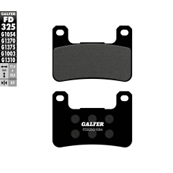 GALFER KLOCKI HAMULCOWE KH379