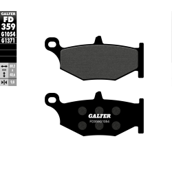 GALFER KLOCKI HAMULCOWE KH419 SUZUKI GSR/GSXR/GSX TYŁ PÓŁMETALICZNE