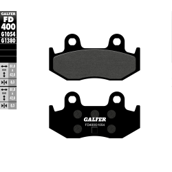 GALFER KLOCKI HAMULCOWE KH411 SUZUKI AN 250 01-02