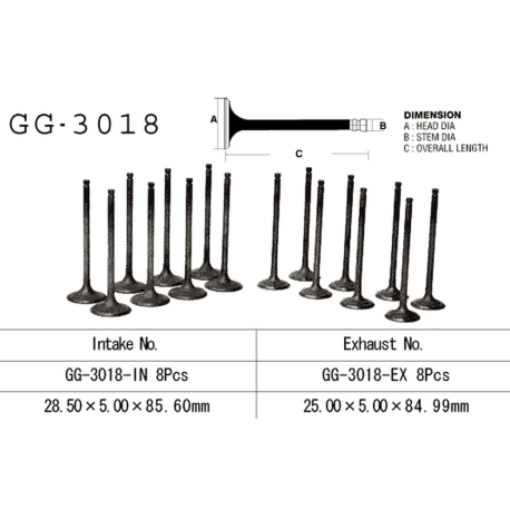VESRAH ZAWÓR WYDECHOWY SUZUKI GSF 1200 BANDIT '97-02' GSXR 1100 '86-90' GSX 1100 F/G '88-93' (OEM: 12912-06B00) (1SZT.)