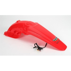 UFO BŁOTNIK TYŁ HONDA CRF 450X '05-'09 Z LAMPKĄ KOLOR CZERWONY