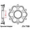JT ADAPTER ZĘBATKI TYLNEJ DUCATI PANIGALE/S/R 1199 '12-'15