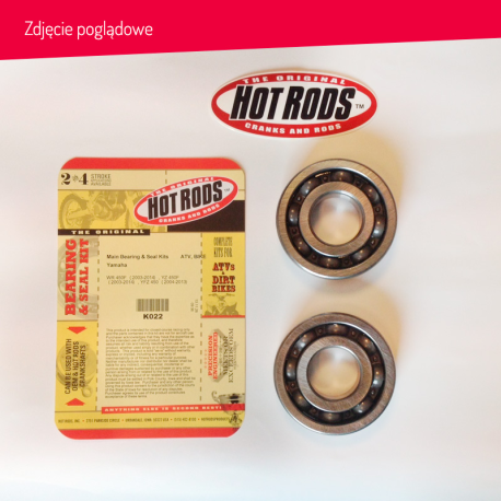 HOT RODS ŁOŻYSKA WAŁU KORBOWEGO YAMAHA YZF 400-450 98-20