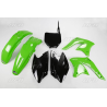 UFO KOMPLET PLASTIKÓW KAWASAKI KXF 250 '08 KOLOR OEM (ZIELONY/CZARNY)
