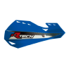 RACETECH OSŁONY RĄK (HANDBARY) DUAL EVO KOLOR NIEBIESKI (Z MOCOWANIAMI DO KIEROWNICY)