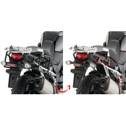 KAPPA STELAŻ KUFRÓW BOCZNYCH SZYBKIEGO MONTAŻU MONOKEY SUZUKI DL 1000 V-STROM (14-19) - RÓWNIEŻ POD KUFRY MONOKEY RETRO-FIT K-VE