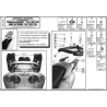 KAPPA STELAŻ KUFRA CENTRALNEGO YAMAHA MAJESTY 125/150/180 (01-11) ( BEZ PŁYTY )