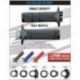 Progrip, gripy PG709 Off Road, systém montáže SCS Lock On + 6 adaptérů pro lanka (22+25mm), modrá barva (709-104)