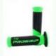Progrip, gripy PG732 Road (22+25mm, dél.125mm), barva zelená fluo/černá (dvousměs.) (732-295) (PG732/10)