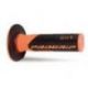 Progrip, gripy PG801 Off Road (22+25mm, dél.115mm), barva oranžová fluo/černá (dvousměs.) (PG801ORF/BK) (801-296)