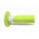 Progrip, gripy PG801 Off Road (22+25mm, dél.115mm), barva bílá/žlutá fluo (dvousměs.) (801-244) (PG801WH/YLF)