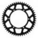 Supersprox, rozeta duralová 7075-T6 (ERGAL) 489 51 Kawasaki KX/KXF 84-18 (JTR460.51), černá barva,
