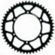 Supersprox, rozeta 489 51 Kawasaki KX/KXF '84-18 (JTR460.51), černá barva, ocelová