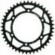 Supersprox, rozeta 808 45 Suzuki DRZ 400 00-09 (JTR808.45), černá barva, ocelová