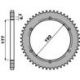 PBR, rozeta 223 52 C45 Husqvarna WR 125/250/400 79-88 (řetěz 520)