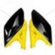 UFO, podsedlové tabulky, Suzuki RMZ 250 '10-'18 barva OEM 2012 (černá/žlutá)