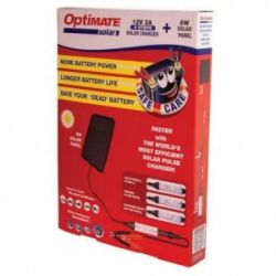 Optimate, nabíječka akumulátorů OPTIMATE SOLAR, na solární baterie 6W SAE 2A (EL)