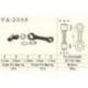 Vesrah, ojniční sada Yamaha YFS 200 (YFS200) BLASTER '88-'06 (VA2009) (MADE IN JAPAN)
