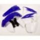 UFO, sada plastů, Yamaha YZF 250 '11-'13 barva OEM pro ročníky '11-12 (modrá/bílá) (YA310E999)