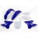UFO, sada plastů, Yamaha YZ 125 2015-2021, YZ 250 2015-2021 barva OEM (modrá/bílá)