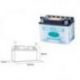 Landport, akumulátor YB4L-A 12V 4Ah 121x71x93 (4)