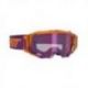 Leatt, brýle Velocity 5.5 IRIZ Goggle NEON ORANGE LENS PURPLE 78% -, barva oranžová/fialová, fialové zrcadlové sklo