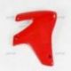 UFO, kryty chladičů, Honda XR 650R '00-'20 (1 ks. pravá) červená barva