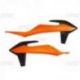 UFO, kryty chladičů, KTM SX/SXF '19-22, EXC/EXC-F 20-23, barva oranžová/černá