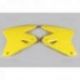UFO, kryty chladičů, Suzuki DRZ 400E '00-'20 žlutá barva