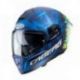 Caberg integrální přilba, model Drift Evo Storm, modrá mat/žlutá fluo/zelená