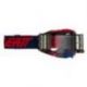 Leatt, brýle Velocity 6.5 ROLL-OFF Goggle RED/BLUE LENS CLEAR 83% -, barva granátová/červená, čiré sklo