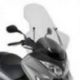 Kappa, plexištít, Suzuki BURGMAN 125-200 (06-13), 125-200 ABS (14-19) 84,5 X 65,5 cm, čirý - nutno zkombinovat s držáky D267KITK