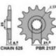 PBR, přední řetězové kolečko, 2137 17 Kawasaki ZX10R '04-'18 (JTF1537.17) (řetěz 525) (153717JT)
