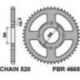 PBR, rozeta 4668 45 C45 KTM 125 DUKE 11-13 (JTR273.45) (zaměnitelné s 279 45) (řetěz 520) (otvory 8,5mm)