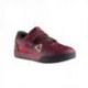 Leatt, cyklo boty, dámské 5.0 Clip Shoe COOPER, bordó, velikost 37.5 / 23 cm