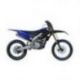 UFO, sada plastů, Yamaha YZF 250 '19-21, YZF 450 '18-21 barva černá/modrá (v sadě kryty přední vidlice a polepy)