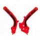Racetech, kryty rámu, Bi-Material, Super Grip, GAS GAS MC/MC-F/EC/EC-F 125/250/300/350/450 '21 červená barva černá