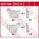 TRW Lucas, brzdové desky KH346 Organic, Honda CR 125 / 250 02-07, CRF 450 02-17, zadní