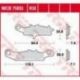 TRW Lucas, brzdové desky KH342 Sinter Offroad, Kawasaki KFX 450 / 700 04-14, KVF 700 04-06, přední