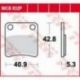 TRW Lucas, brzdové desky KH196 Organic, BMW C 650 11-, C-EVOLUTIONE 14-, Honda FJS 400 09-16, FJS 600 03-16,