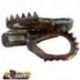 FM-Parts, seřiditelné stupačky Stainless Footpegs, Beta `20-22, ocel barva