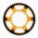 Supersprox, rozeta 899 52 STEALTH (ocelová / duralová) KTM SX/EXC (JTR897.52), zlatá barva