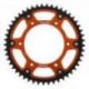 Supersprox, rozeta 899 52 STEALTH (ocelová / duralová) KTM SX/EXC/EXCF/SXF, Husqvarna TE/TC/FE/TC '16- (JTR897.52), oranžová bar